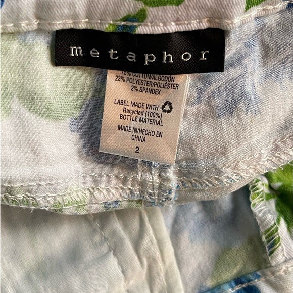 METAPHOR FLORAL PANTS, size 2 - Picture 2 of 2